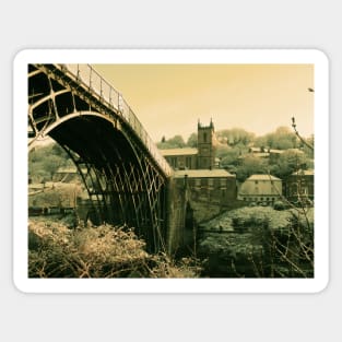 Ironbridge Village Antique Sticker